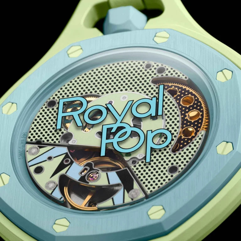 AP X SWATCH ROYAL POP – BLAUE ACHT
