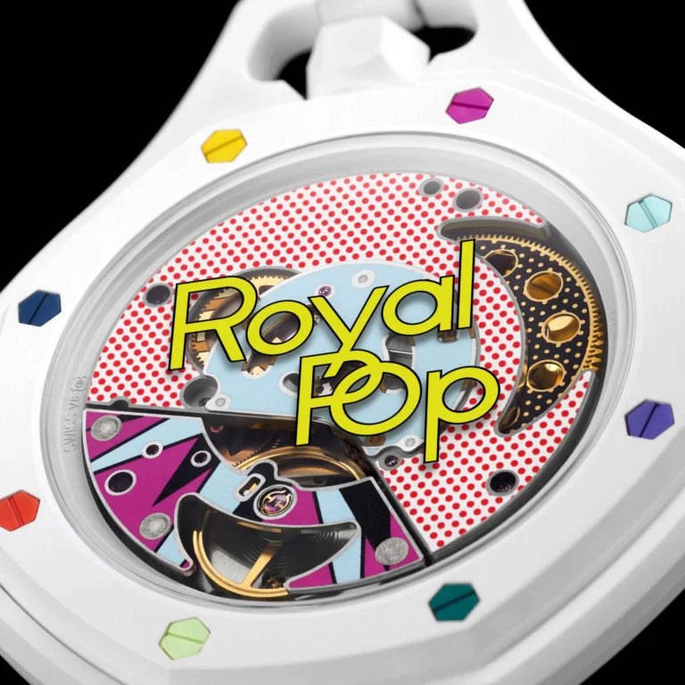 AP X SWATCH ROYAL POP – HUIT BLANC